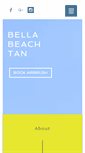 Mobile Screenshot of bellabeachtan.com